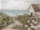 Seaside Cottage Art Print
