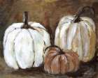 Fall Pumpkin Trio Art Print
