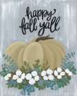 Happy Fall YAll Art Print