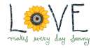 Sunflower Love Art Print