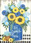 Joy Grows Here Art Print