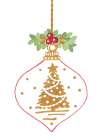 Its Christmas Joy Ornament Art Print