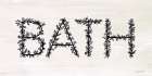 Bath Sign Art Print