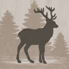Buck Silhouette Art Print