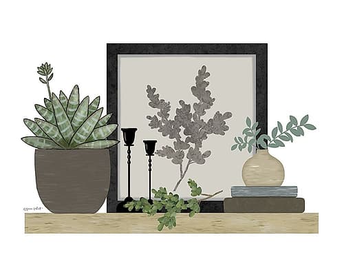 Peaceful Retreat II Art Print