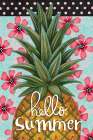 Hello Summer Pineapple Art Print