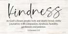Kindness Minimalist Print