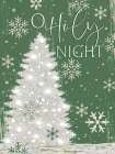 O Holy Night Christmas Tree Art Print