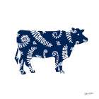 Floral Cow Art Print