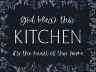 God Bless this Kitchen Art Print