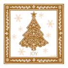 Gingerbread Christmas Tree Art Print