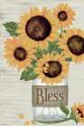 Bless This Home Sunflower Triptych I Art Print