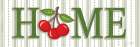 Cherry Home Sign Art Print