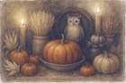 Gentle Glow of Fall Art Print