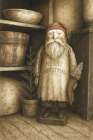 Father Christmas Art Print