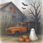 Ghostly Night Art Print
