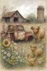 Farmyard Friends Art Print