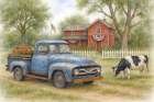 Americana Farmhouse Art Print