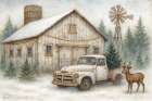 Winter Visitor Art Print
