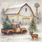 Christmas is in the Air Art Print