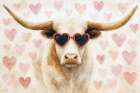 Longhorn Love Art Print