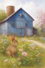 Hopping into Spring Art Print