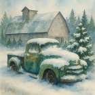 Winters Rest Art Print