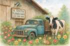 A. Smith Flower Farm - for dailies Art Print