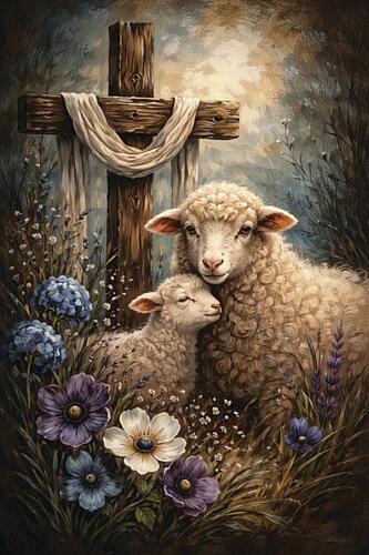 Beneath the Cross Art Print