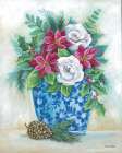 Christmas Planter Art Print