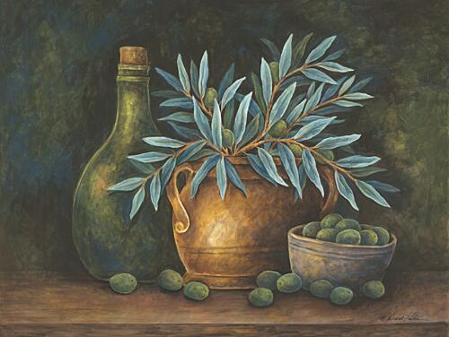 The Olive Harvest Art Print