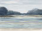 Lake Treescape Art Print