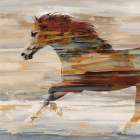 Galloping Beauty Art Print