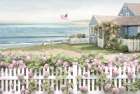Coastal Cottage Art Print