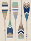 Painted Paddles III Art Print