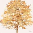 Golden Foliage Art Print