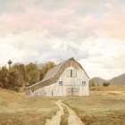 Maple Way Ridge Farm Art Print