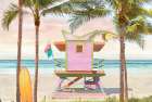 Sun-Kissed Beach Art Print