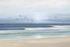 Quiet Morning at the Beach Art Print