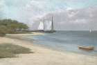 A Quiet Harbor Art Print