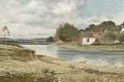 River Bank Art Print