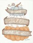 I Love Fall Art Print
