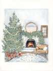 Fireside Bungalow Art Print