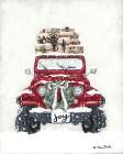 Snow Day Delivery Art Print