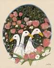 Flower Farm Friends Art Print