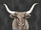 Longhorn Clyde Art Print