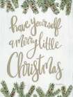 Merry Little Christmas Art Print