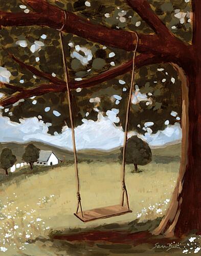 Peace from a Distance Art Print