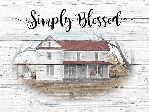 Simply Blessed Art Print