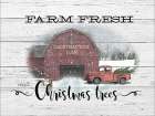 Farm Fresh Christmas Trees Art Print